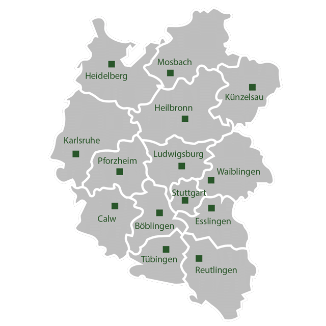 Einsatzgebiet Karte